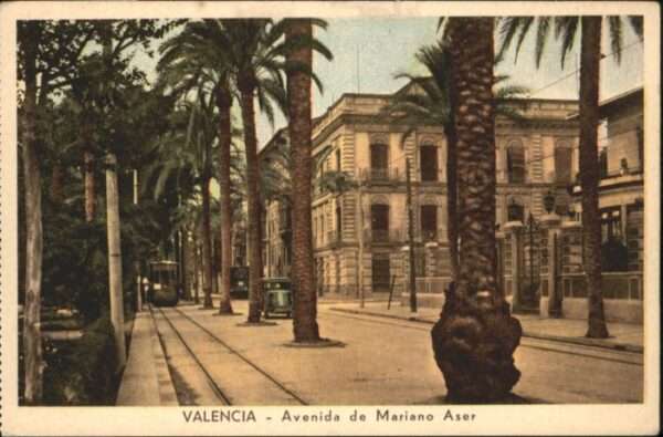 Valencia Valenciana Valencia Strassenbahn Avenida Mariano A
