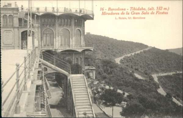 Barcelona Cataluna Barcelona Tibidabo Miradores Gran Sala