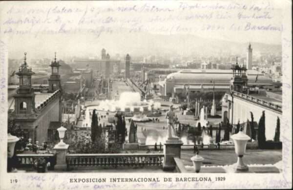 Barcelona Cataluna Barcelona Exposicion Internacional