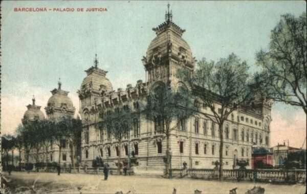 Barcelona Cataluna Barcelona Palacio Justicia