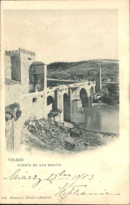 Toledo Castilla-La Mancha Puente San Martin