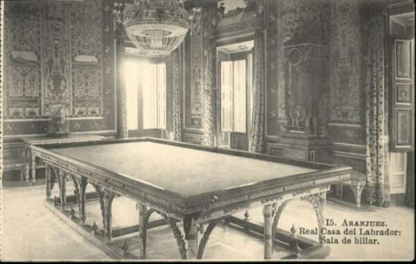Aranjuez Real Casa Labrador Sala Billar Billiard