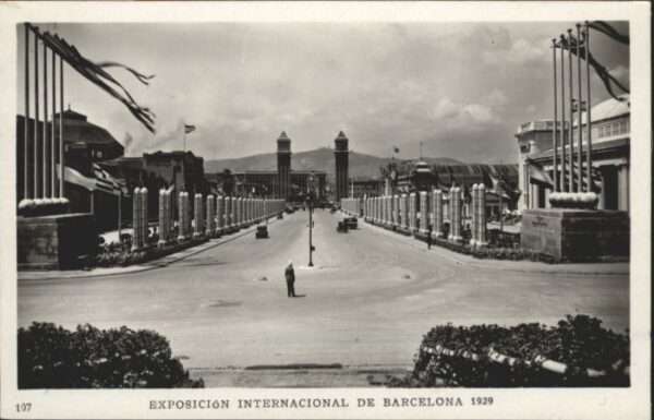 Barcelona Cataluna Barcelona Exposicion Internacional