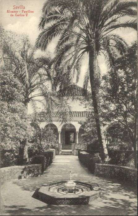Sevilla Andalucia Sevilla Alcazar Pavillon Carlos V