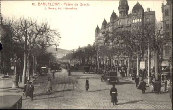 Barcelona Cataluna Barcelona Paseo Gracia