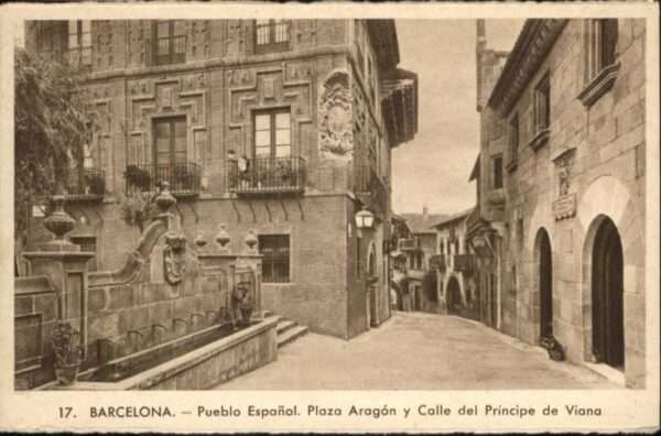 Barcelona Cataluna Barcelona Plaza Aragon Calle Principe V