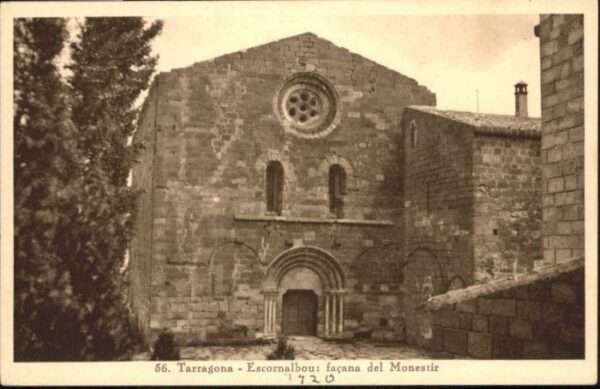 Tarragona Escornalbou Facana Monestir