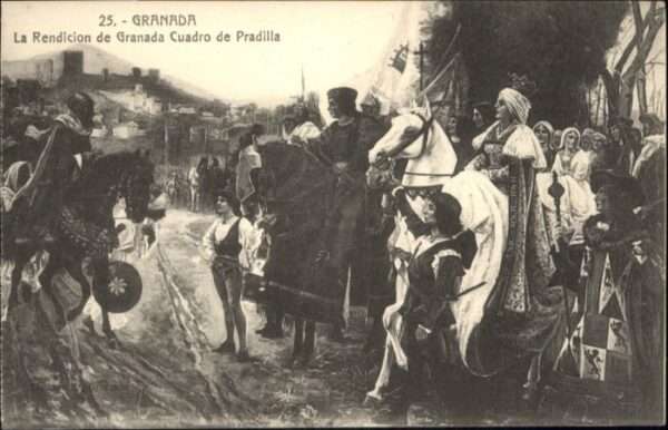 Granada Andalucia Granada Rendicion Granada Cuadro Pradil