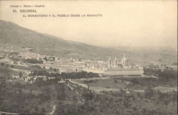 Escorial Monasterio Pueblo Machota