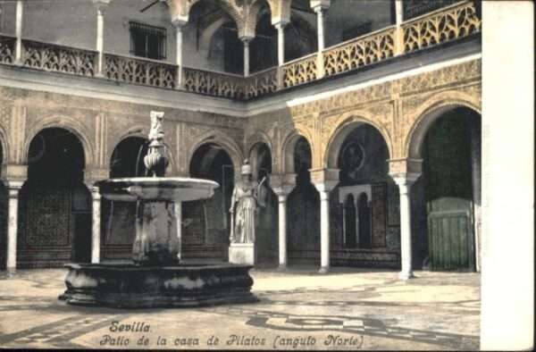 Sevilla Andalucia Sevilla Patio Casa Pilatos