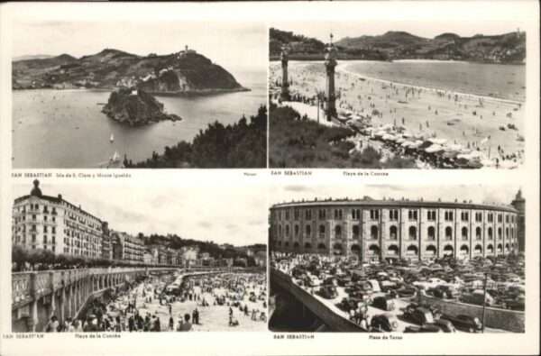 San Sebastian  Pais Vasco ES San_Sebastian Playa Plaza Toros Monte I
