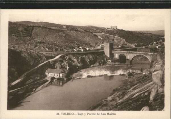 Toledo Castilla-La Mancha Tajo Puente San Martin