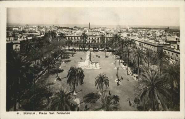 Sevilla Andalucia Sevilla Plaza San Fernando