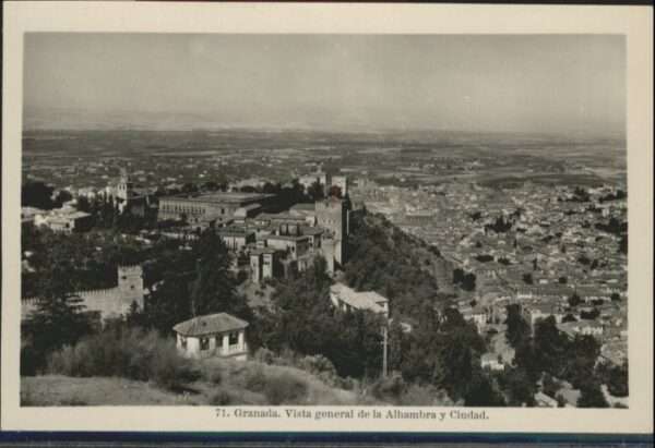 Granada Andalucia Granada Alhambra Ciudad
