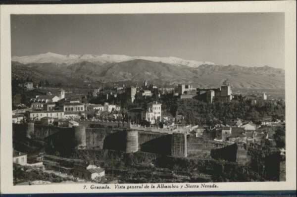Granada Andalucia Granada Alhambra Sierra Nevada