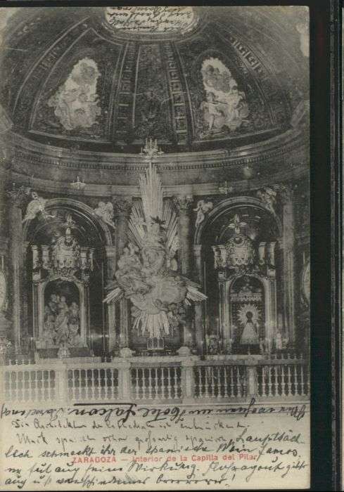 Zaragoza Saragossa Espana Zaragoza Capilla Pilar