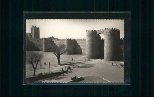 Avila Espana Avila Puerta San Vicente Catedral