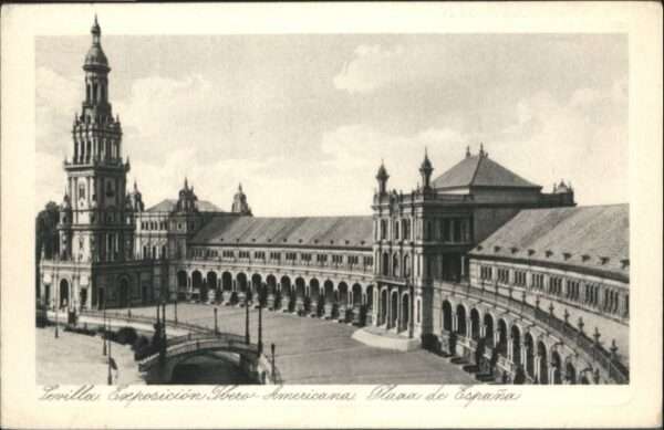 Sevilla Andalucia Sevilla Exposicion Ibero-Americana Plaz