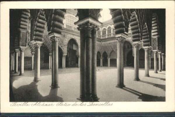 Sevilla Andalucia Sevilla Alcazar Patio las Doncellas