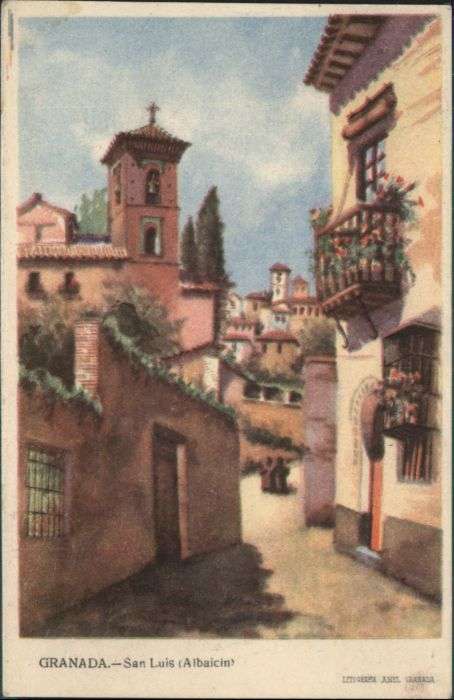 Granada Andalucia Granada San Luis Albaicin