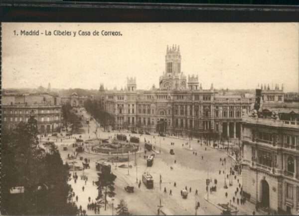 Daganzo de Arriba Madrid Strassenbahn Cibeles Casa Correo