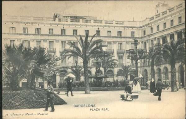 Barcelona Cataluna Barcelona Plaza Real