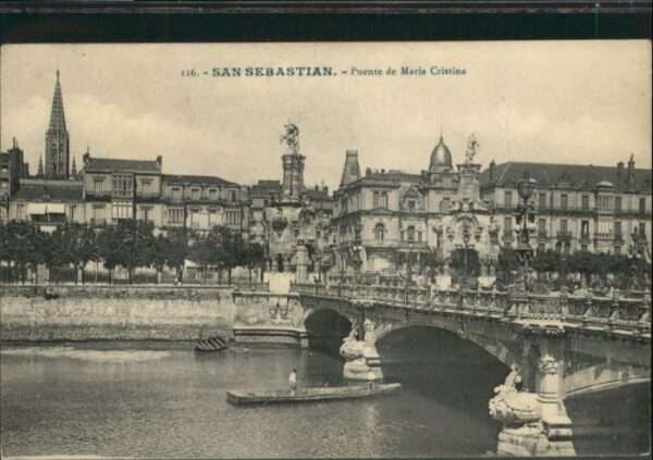 San Sebastian  Pais Vasco ES San_Sebastian Puente Maria Cristina