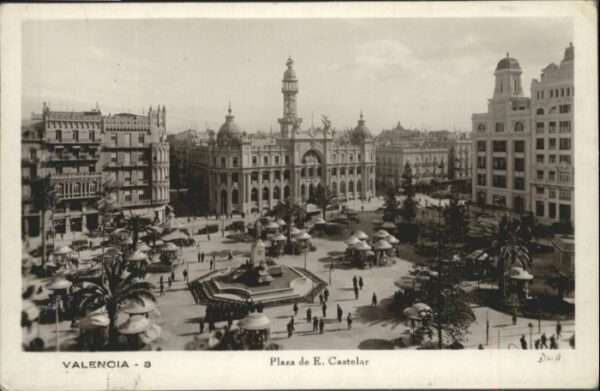 Valencia Valenciana Valencia Plaza E. Castelar