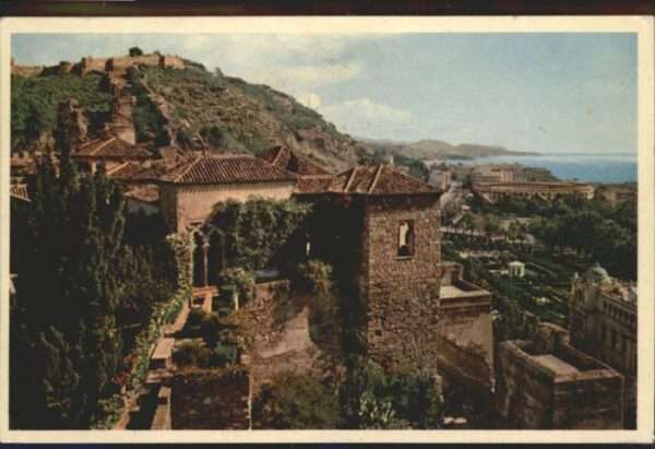 Malaga Andalucia Malaga Alcazaba
