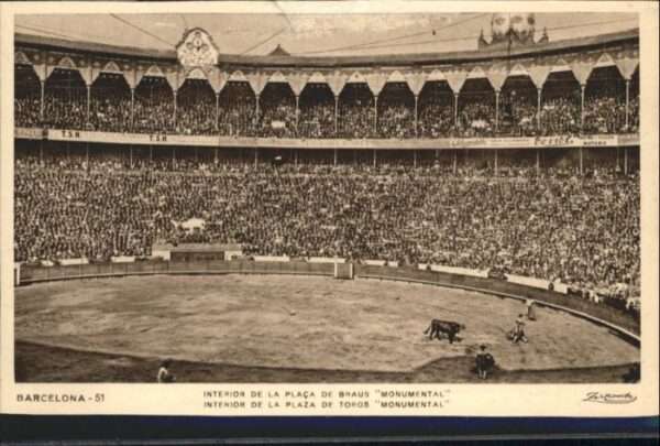 Barcelona Cataluna Barcelona Plaza Toros Monumental