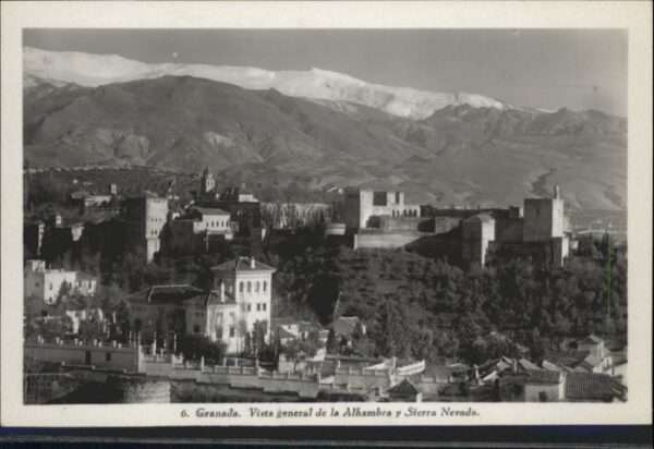 Granada Andalucia Granada Alhambra Sierra Nevada