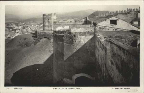 Malaga Andalucia Malaga Castillo Gibralfaro