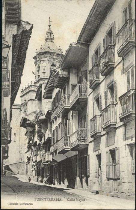 Fuenterrabia Hondarribia Fuenterrabia Calle Mayor