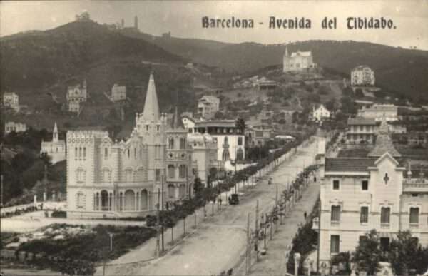 Barcelona Cataluna Barcelona Avenida Tibidabo