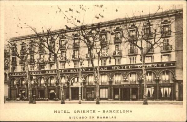 Barcelona Cataluna Barcelona Hotel Oriente