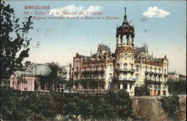 Barcelona Cataluna Barcelona Avenida Tibidabo