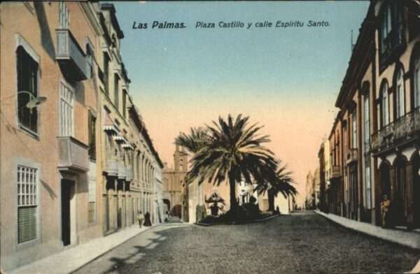 Las Palmas Gran Canaria Las_Palmas Plaza Castillo Calle Espirit