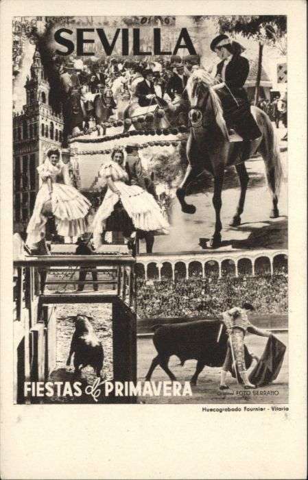 Sevilla Andalucia Sevilla Fiestas Primavera