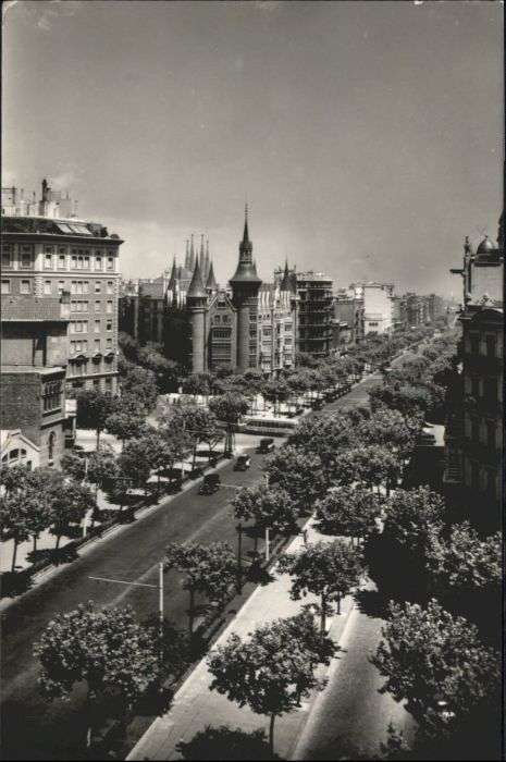 Barcelona Cataluna Barcelona Avenida Generalisimo