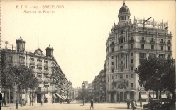 Barcelona Cataluna Barcelona Avenida Fivaller