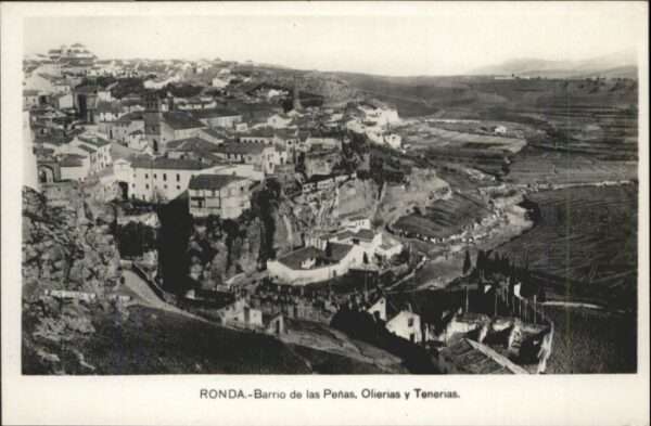 Ronda Andalucia Barrio Penas Olierias Tenerias
