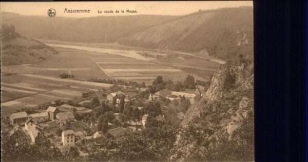 Anseremme le coude de la Meuse