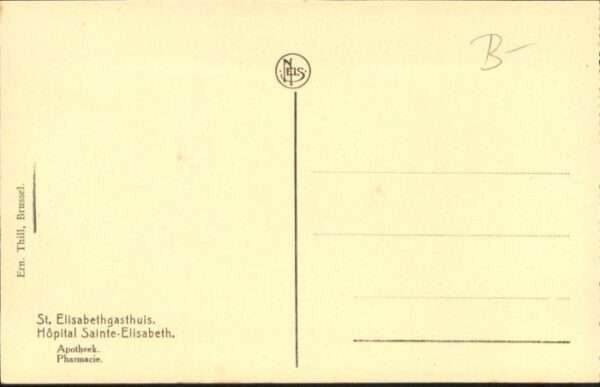 Bruessel Bruxelles St. Elisabethgasthuis Hopital Sainte El – Bild 2