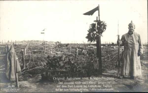 Fort Loucin Grab Garde Dragoners Kriegsschauplatz