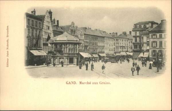 Gand Belgien Gand Marche aux Grains
