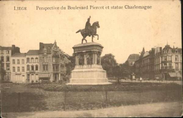 Liege Luettich Liege Perspective du Boulevard Piercot