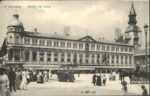 Ostende Oostende Ostende Hotel de Ville