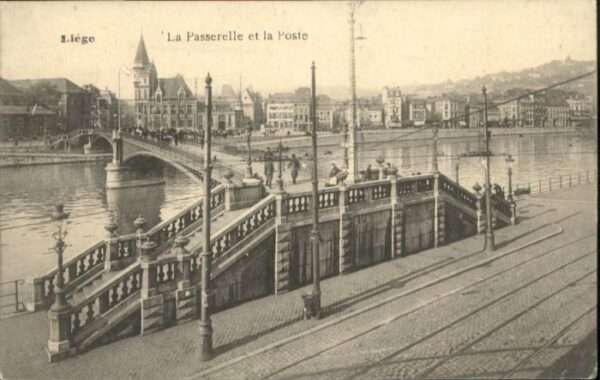 Liege Luettich Liege la Passerelle la Poste