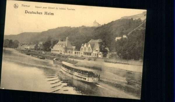 Namur Wallonie Namur Depart pour Dinant du bateau Tour