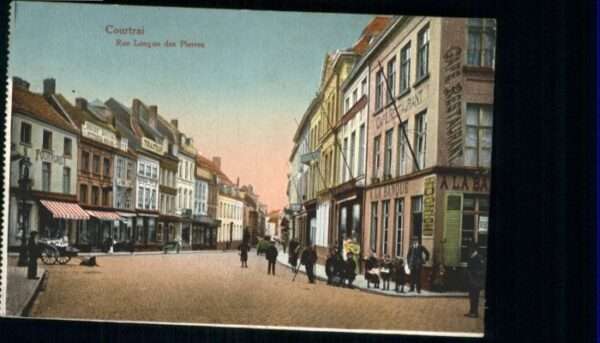 Courtrai KORTRIJK Flandre Belgie Courtrai Rue Longue des Pierres